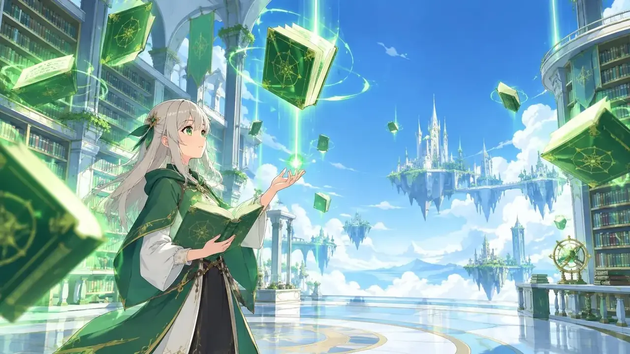 晨曦魔导书 高清播放 晨曦魔导书 主视觉海报