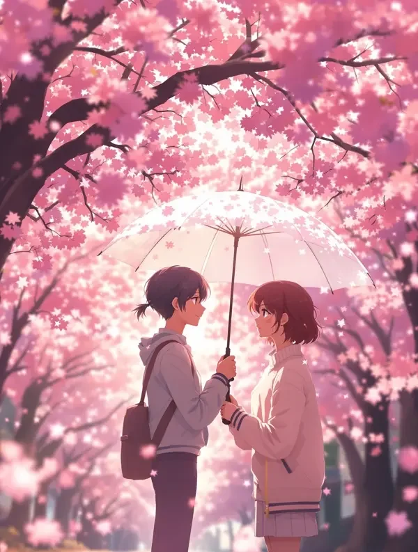 樱花飘落时 封面海报